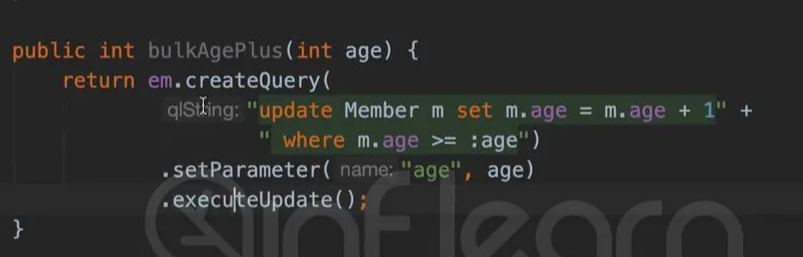 기본 JPA 벌크 수정